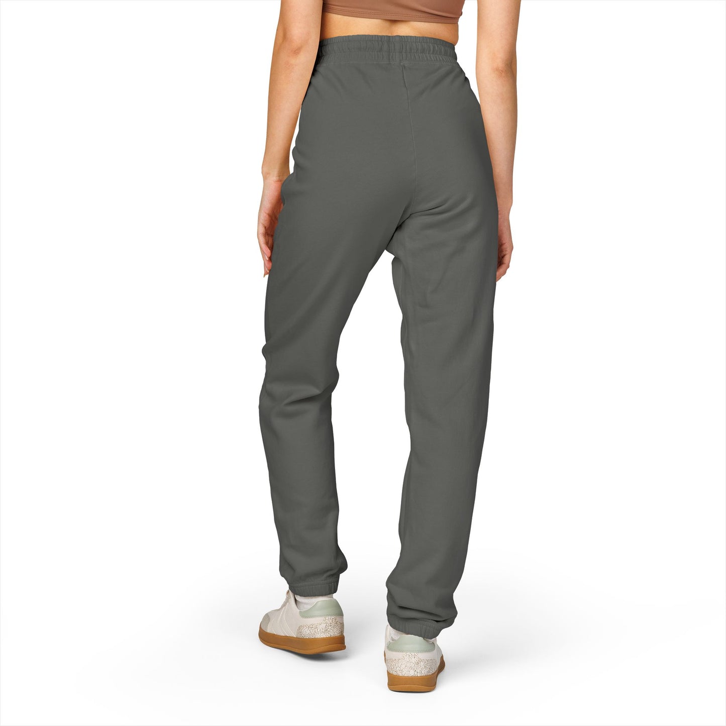 BLK MAMBA-Garment-Dyed Fleece Sweatpants