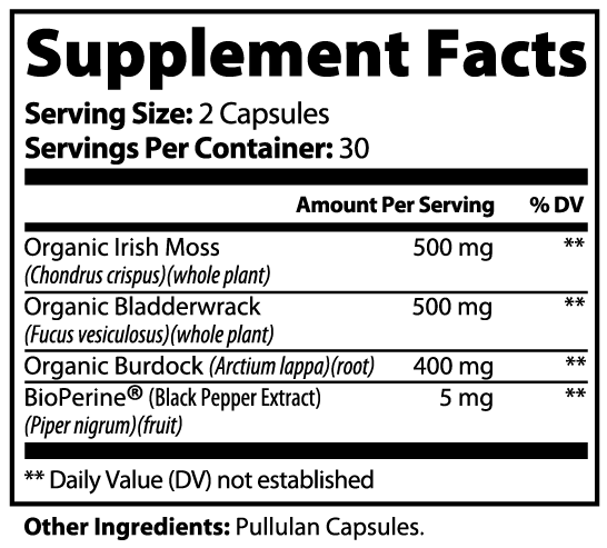 Core Mineral Matrix (Sea Moss)