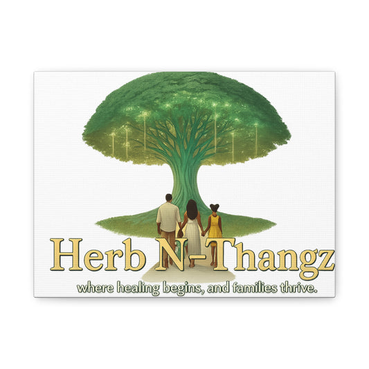Stretched Canvas Art Print, Healing Tree Wall Decor, Family Inspired Art, Spiritual Gift, Home Decor, Inspirational Artwork