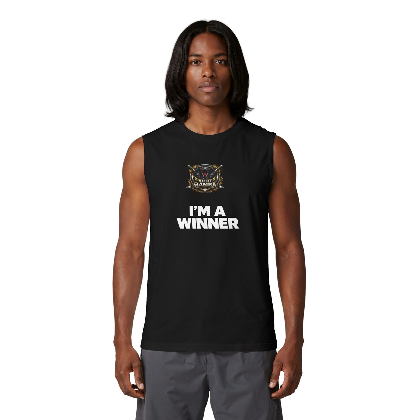 BLK MAMBA Muscle Tank