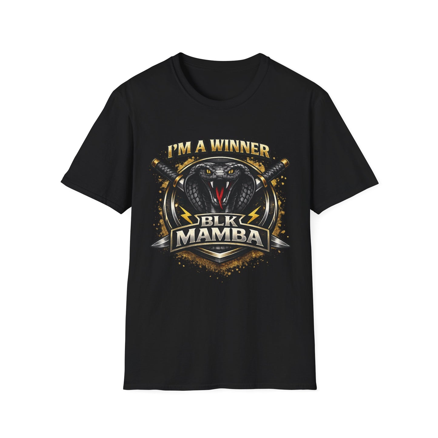BLK MAMBA Training Tee