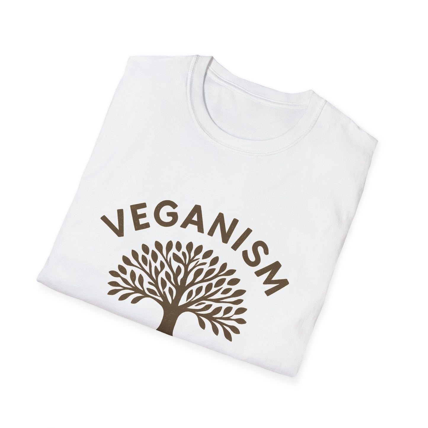 Veganism Save Me Unisex Softstyle T-Shirt, Eco-Friendly Tee, Plant-Based Apparel, Gift for Vegans, Casual Lifestyle Wear
