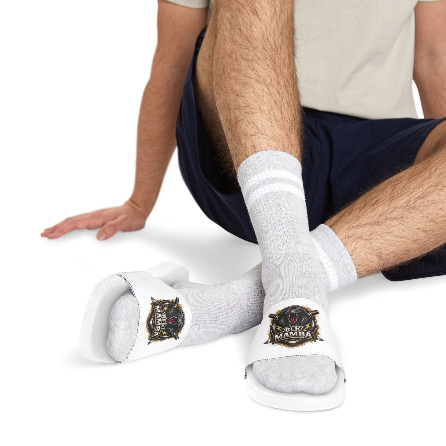 BLK MAMBA-Men's Removable-Strap Sandals
